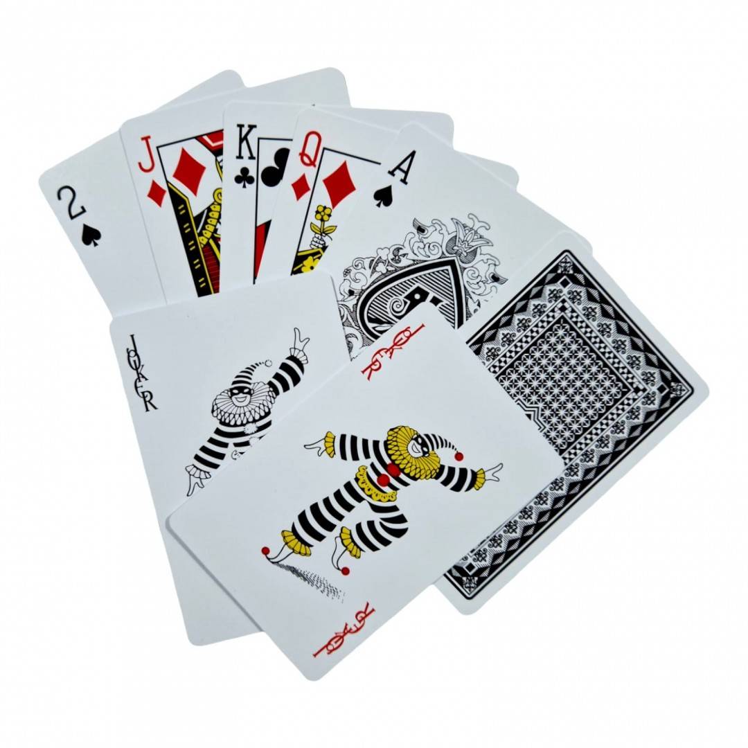 carti de joc poker, set 2 pachete in cutie metalica