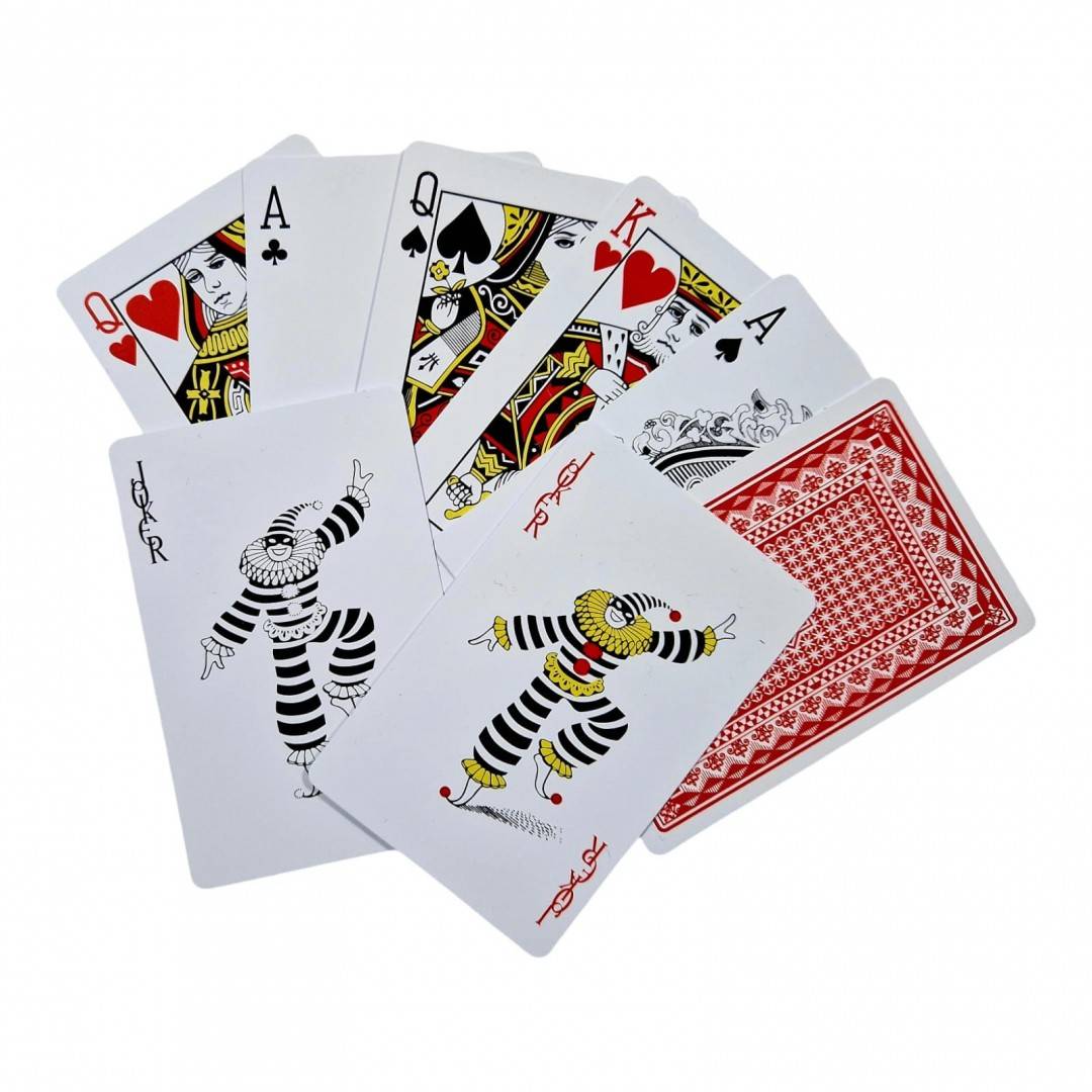 carti de joc poker, set 2 pachete in cutie metalica