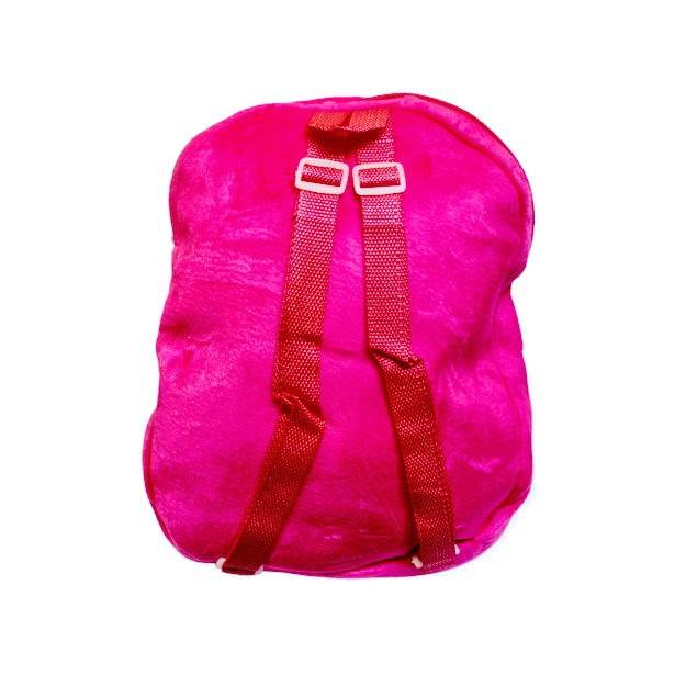 rucsac cu buzunar, Doc, geanta din plus pentru gradinita, roz